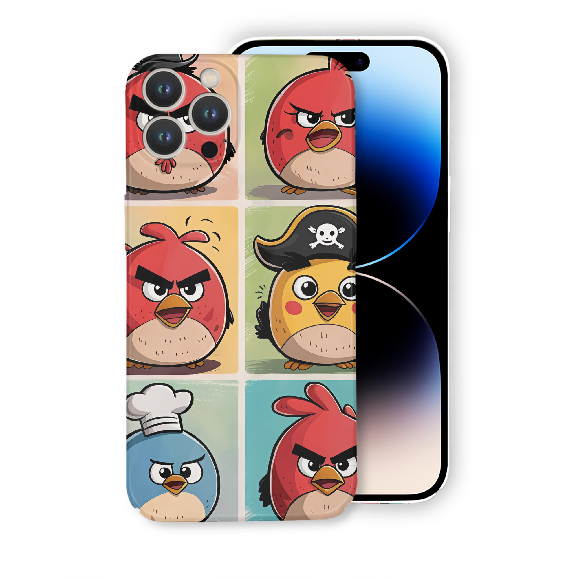 （画像用） Angry Birds アングリーバード 【iPhone 14シリーズ対応】ハードケース